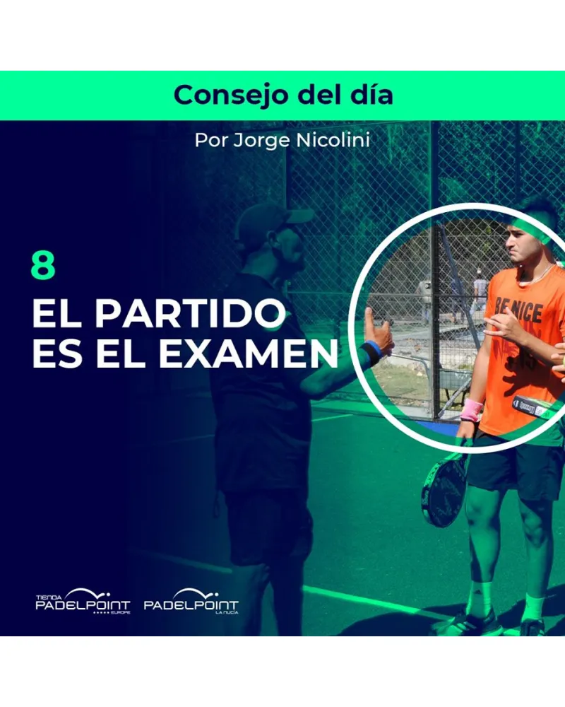8. EL PARTIDO ES EL EXAMEN