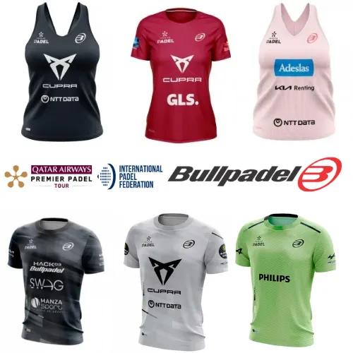 Camisetas oficiales Premier Padel
