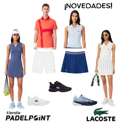 New Arrivals in Lacoste Padel
