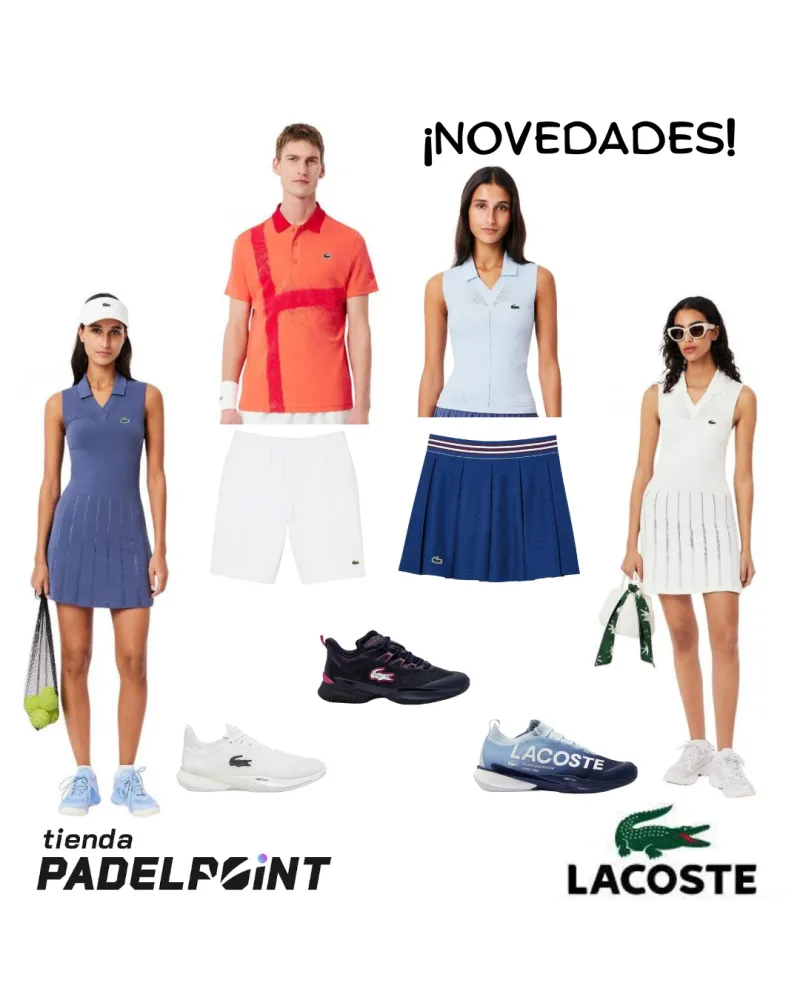New Arrivals in Lacoste Padel