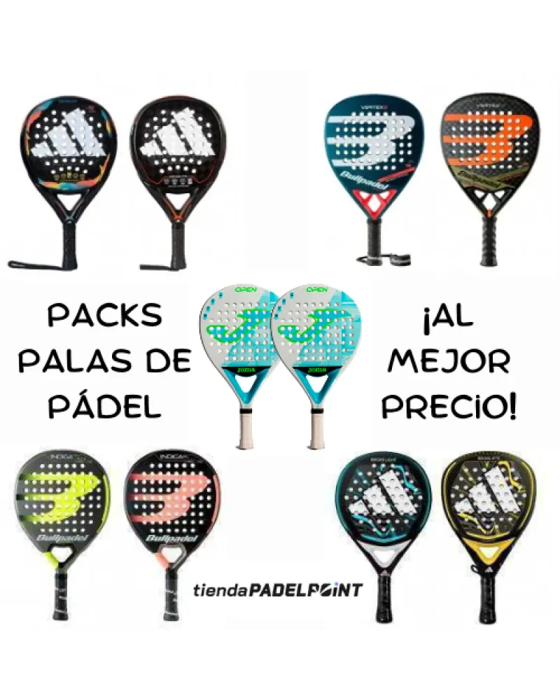 Pacotes de Raquetes de Padel