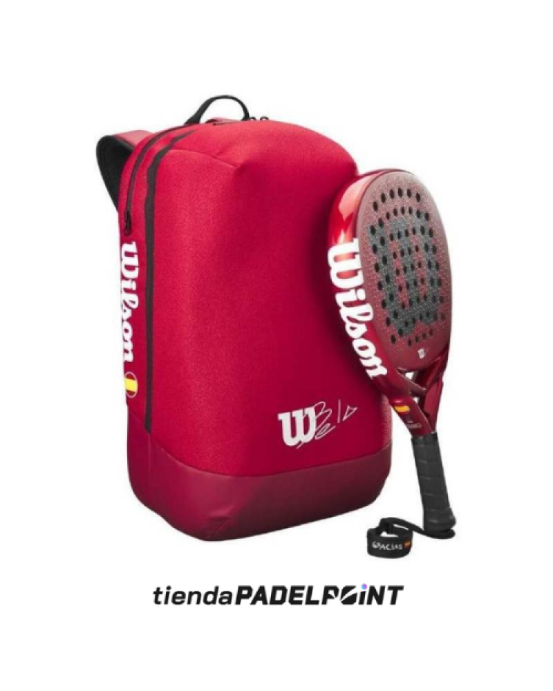 Pala Wilson Bela Pro v2.5 y mochila Edición España