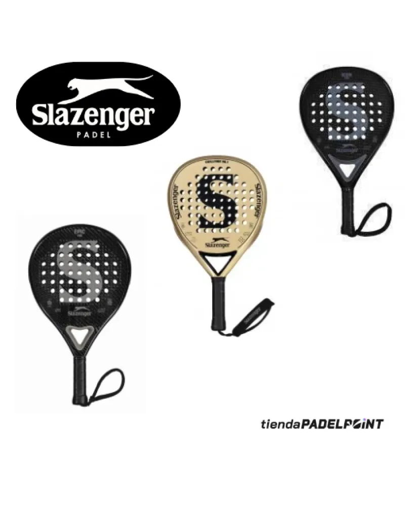 Novas raquetes de padel Slazenger
