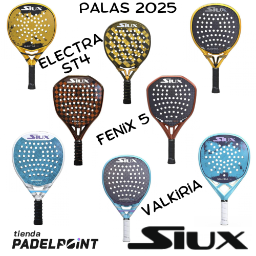 New Siux Padel Rackets