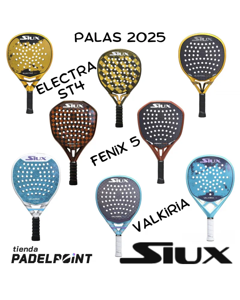 New Siux Padel Rackets