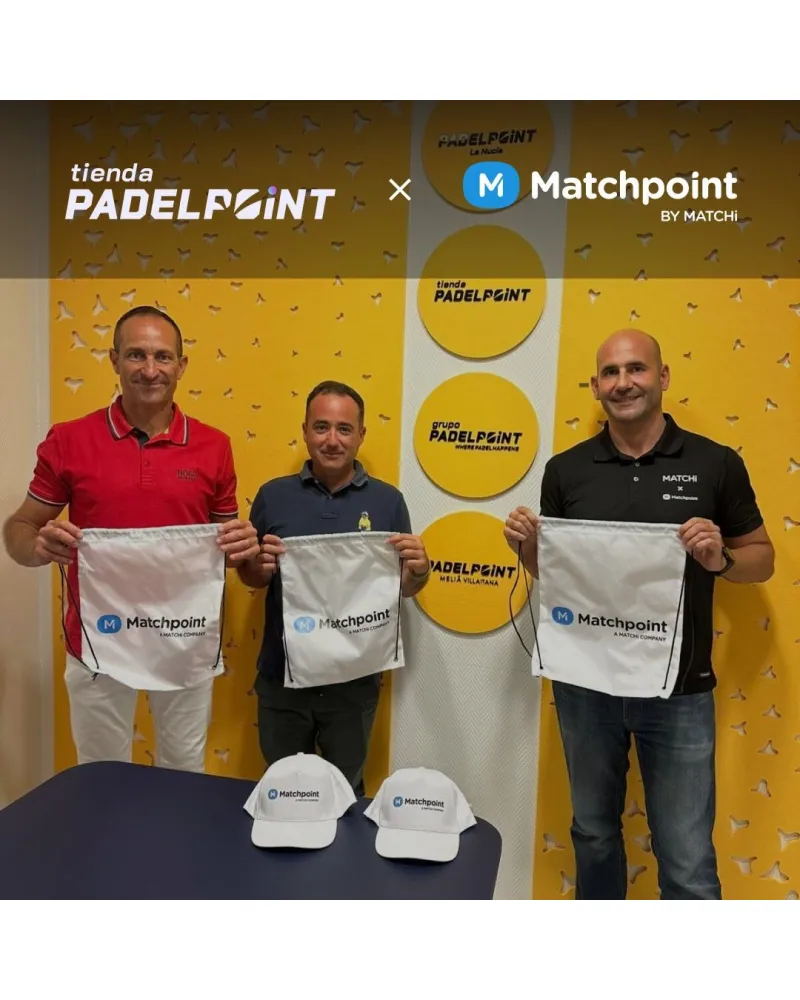 Acordo entre Match Point e a loja PadelPoint
