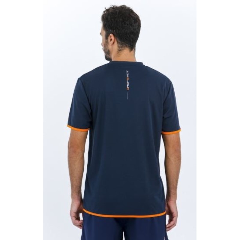 Camiseta Drop Shot Basai Azul - Barata Oferta Outlet