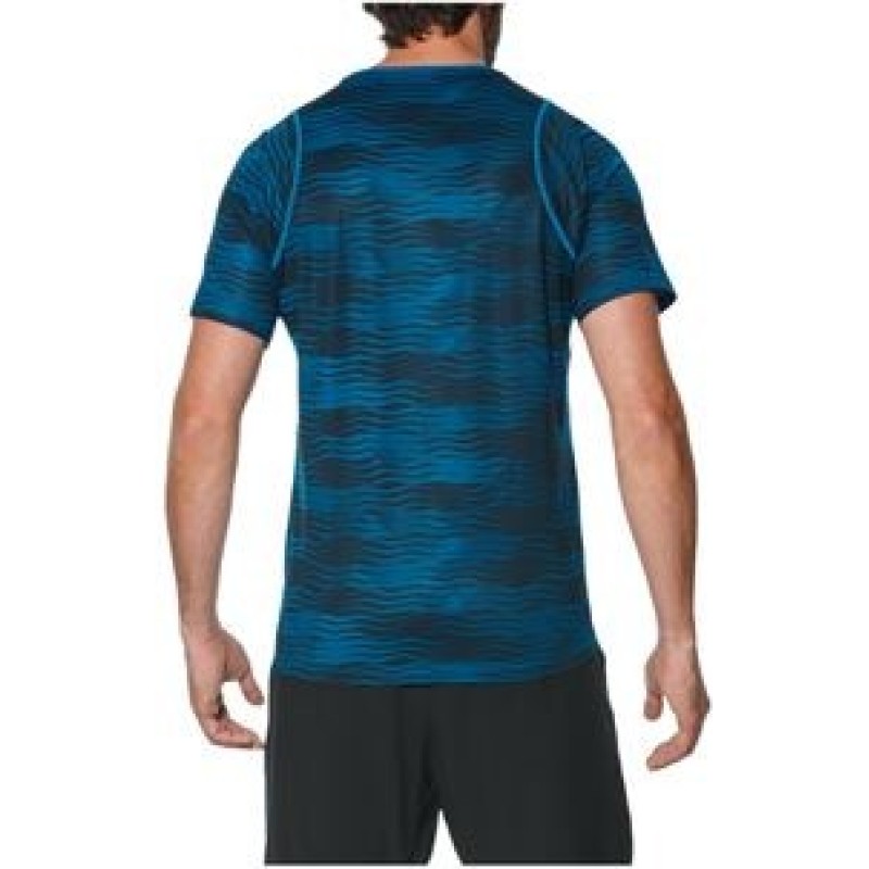 ROPA DE PADEL ASICS M CLUB GPX TOP THUNDER BLUE - Barata Oferta Outlet