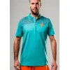 CLOTHING of paddle tennis POLO Green Grid