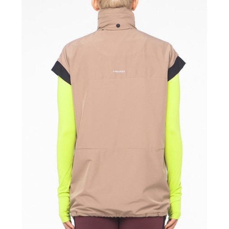 Ropa de Padel Head CAPSULE SLEEVELESS OUTER JACKET W - Barata Oferta Outlet