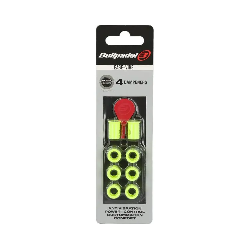 Bullpadel Ease Vibe Yellow Sulfur Fluor Antivibrator