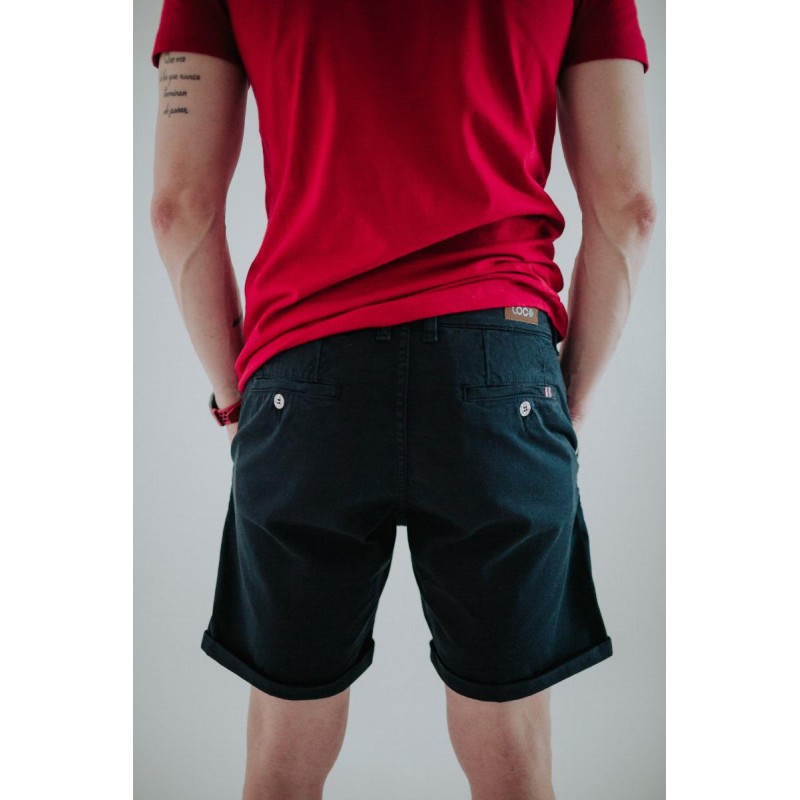 Bermuda Loco Chino Marino - Barata Oferta Outlet