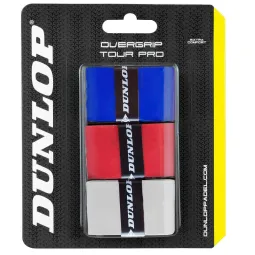 Blister Dunlop 3 Overgrips Tour Pro Colores
