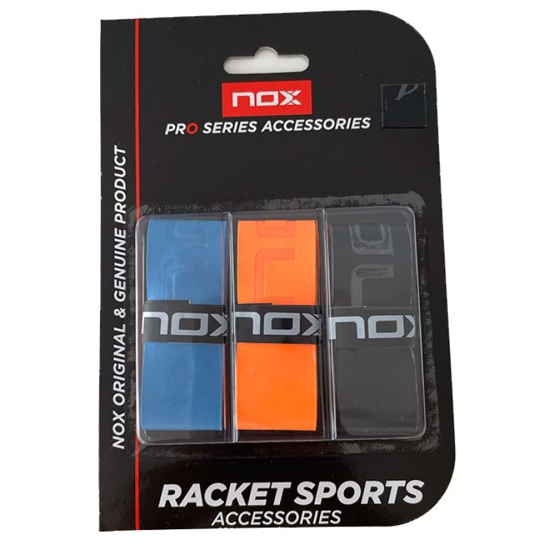Blister Nox 3 Overgrip Nox Pro Colores - Barata Oferta Outlet