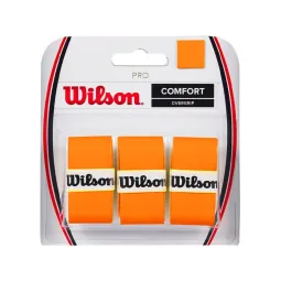 Blister Wilson 3 Overgrips Pro Naranja