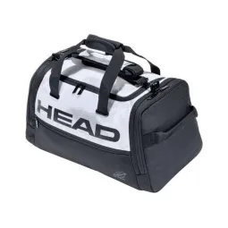 Head Djokovic Duffle White Black Bag