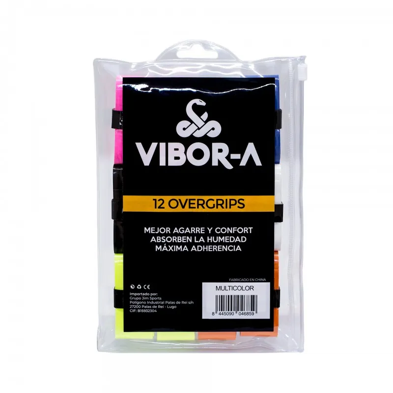 Vibora Liso Multicolor Bag 12 Overgrips