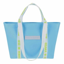 Bolso Osaka Neopreno Azul Claro
