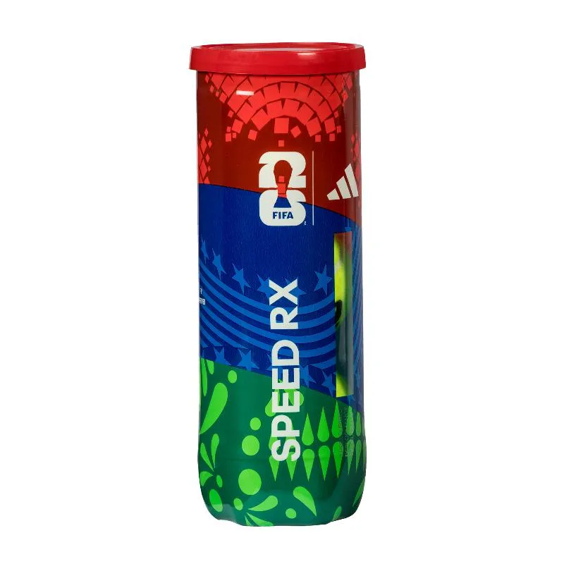 Bote de 3 Pelotas Adidas Speed RX World Cup 2026