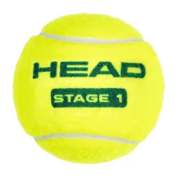 Bote de 3 Pelotas Head Stage 1 Verde