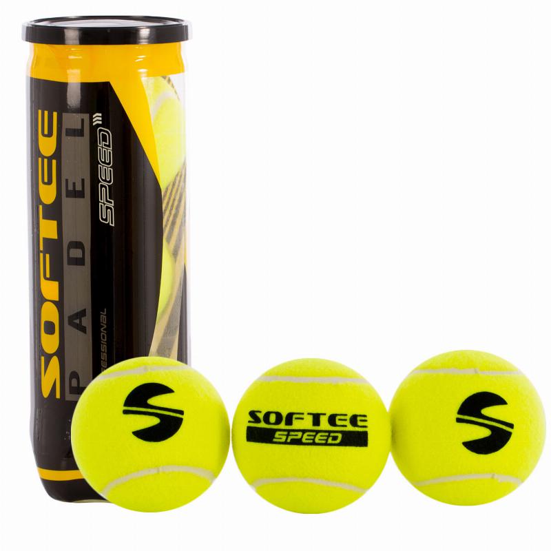 Bote de 3 Pelotas Softee Speed