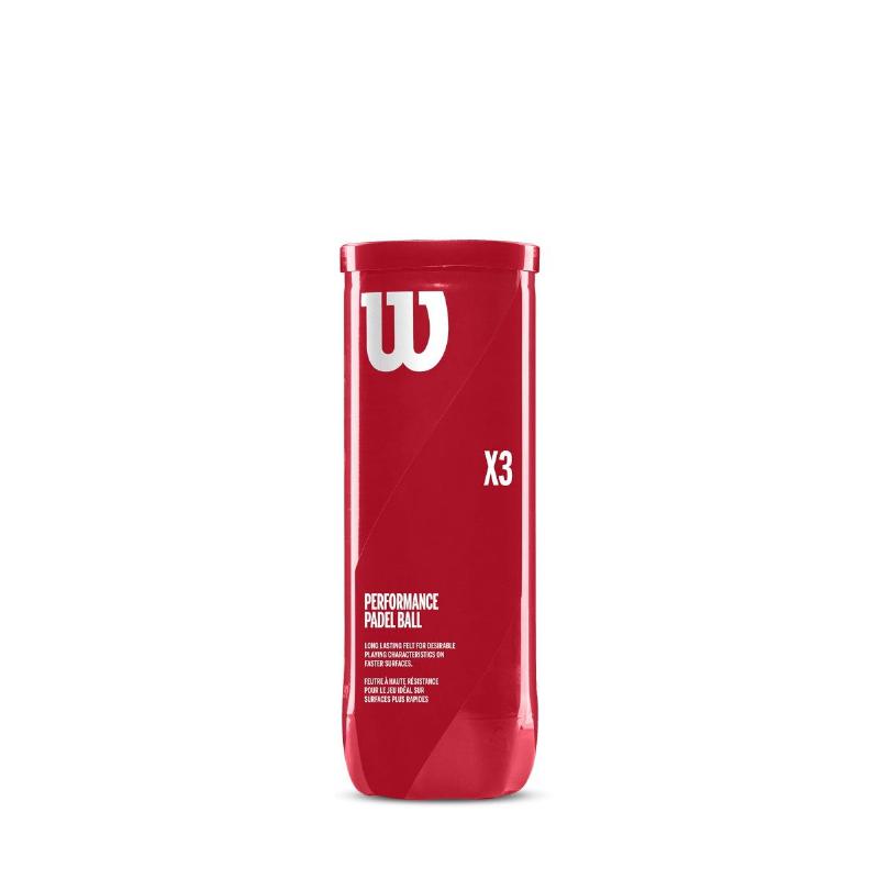 Bote de 3 Pelotas Wilson Padel X3 - Barata Oferta Outlet