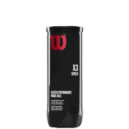 Wilson Padel X3 Speed 3 Ball Boat