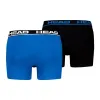 Head Basic Blue Indigo Black Boxers 2 Units
