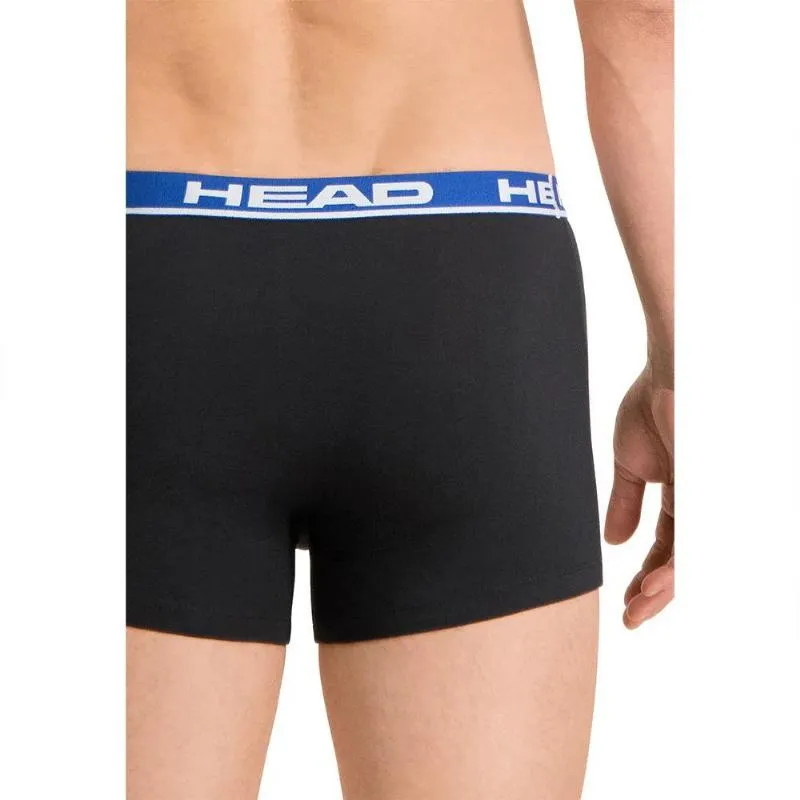 Head Basic Black Blue Boxers 2 Units
