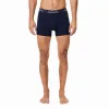 Lacoste Navy Blue White Red Boxers 3 Units
