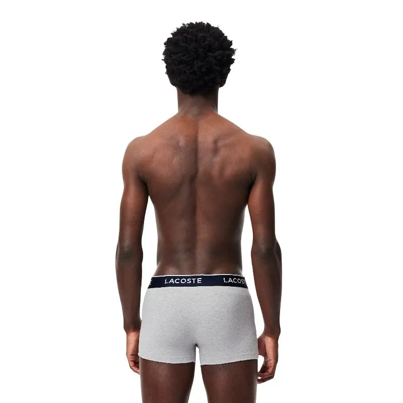 Lacoste Gray Vigore Boxers 3 Units