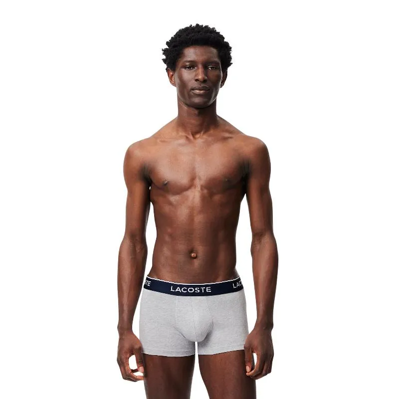 Lacoste Gray Vigore Boxers 3 Units