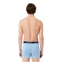 Lacoste Microfiber Navy Blue Boxers 3 Units
