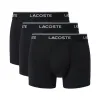 Lacoste Microfiber Black Boxers 3 Units