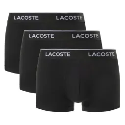 Lacoste Black Boxers 3 Units