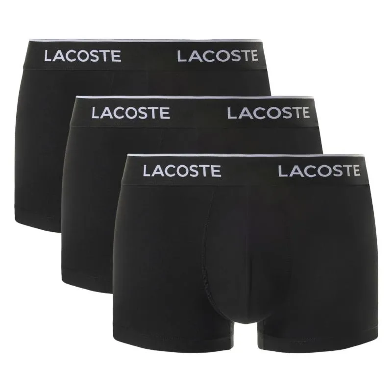 Lacoste Black Boxers 3 Units