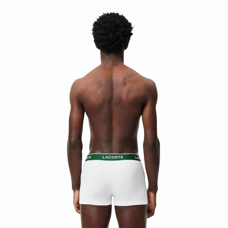 Lacoste Black White Gray Vigore Boxers 3 Units