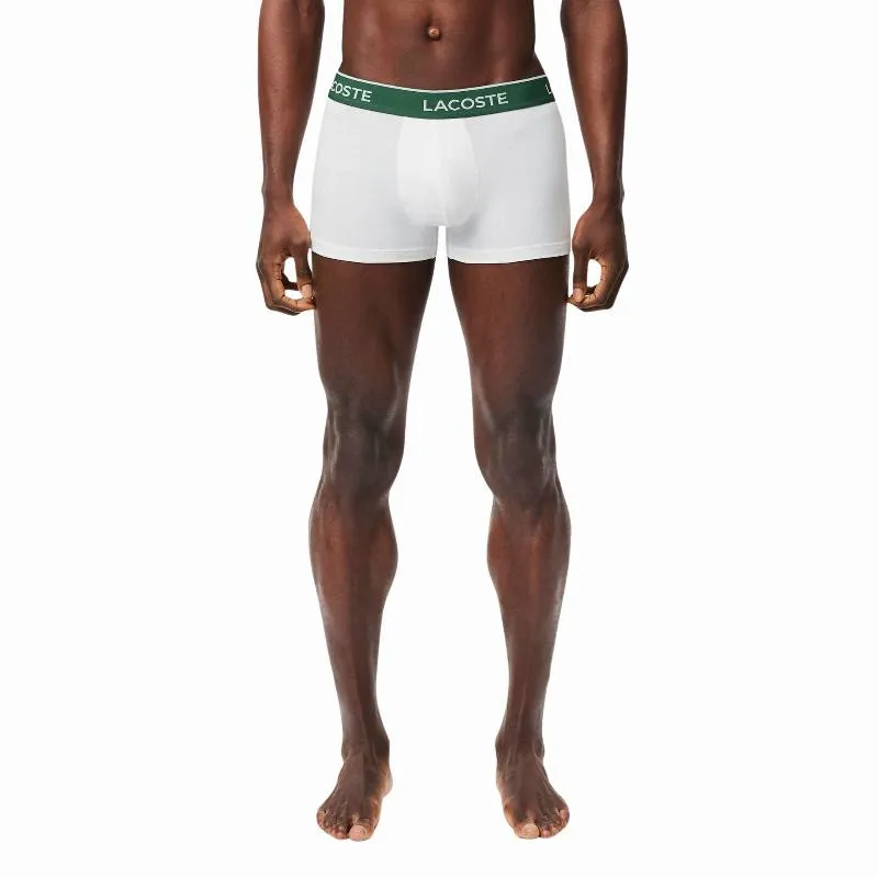 Lacoste Black White Gray Vigore Boxers 3 Units