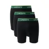 Lacoste Black Green Boxers 3 Units