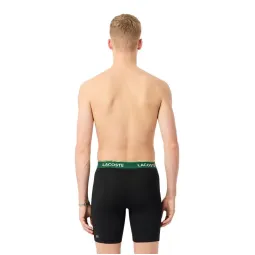 Lacoste Black Green Boxers 3 Units