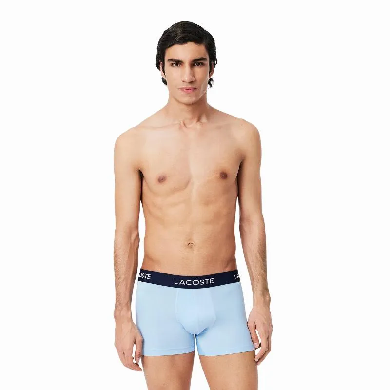 Lacoste Pique Navy Blue Boxers 3 Units