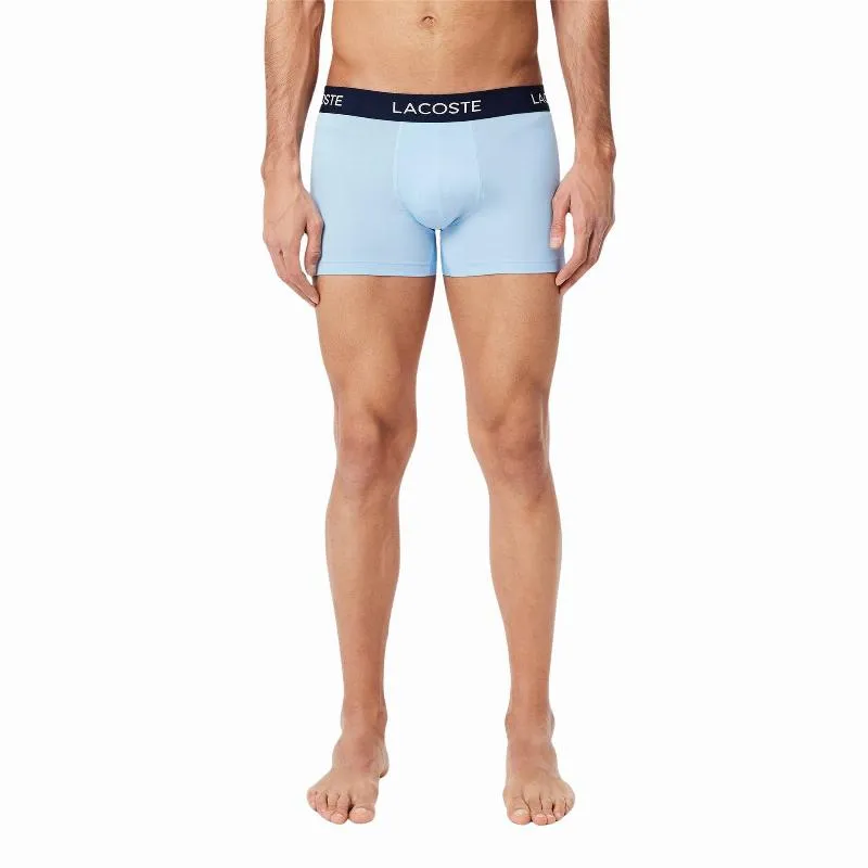 Lacoste Pique Navy Blue Boxers 3 Units