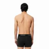 Lacoste Piqué Black Boxers 3 Units