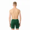 Lacoste Green White Black Boxers 3 Units