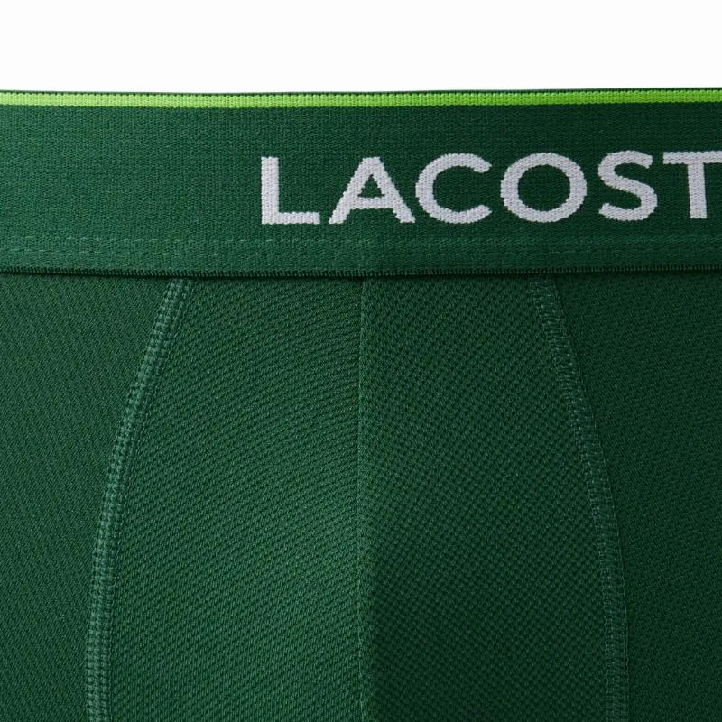 Lacoste Green White Black Boxers 3 Units