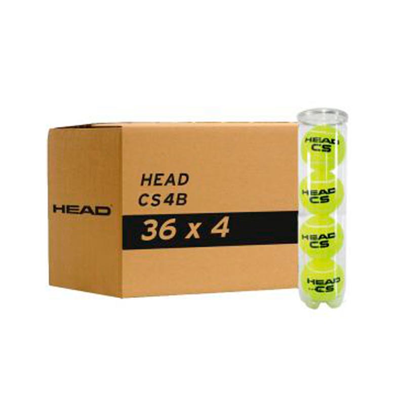 Cajon 144 Pelotas - 36 Botes de 4 uds - Head CS - Barata Oferta Outlet
