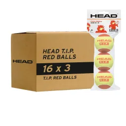 Cajon 48 Pelotas - 16 Packs de 3 uds - Cabeca T.I.P. Red