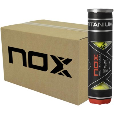 Box 72 Balls - 18 Cans of 4 pcs - Nox Pro Titanium