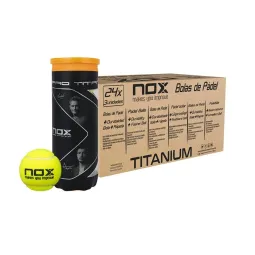 Cajon 72 Pelotas - 24 Cans of 3 pcs - Nox Pro Titanium