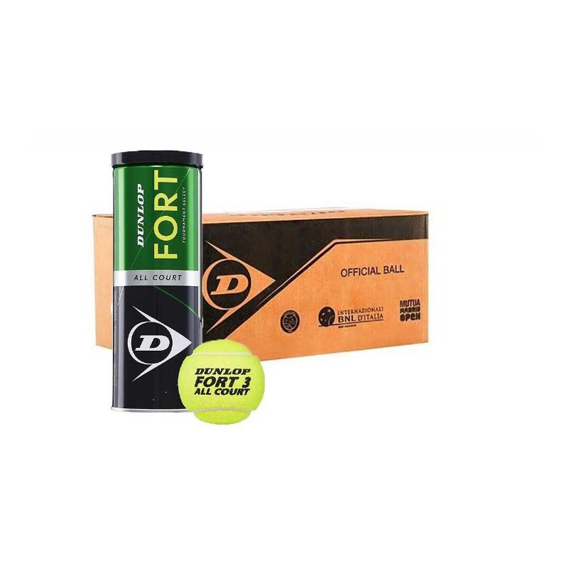 Cajon 72 Pelotas - 24 Botes de 3 Uds - Dunlop Fort All Court - Barata Oferta Outlet
